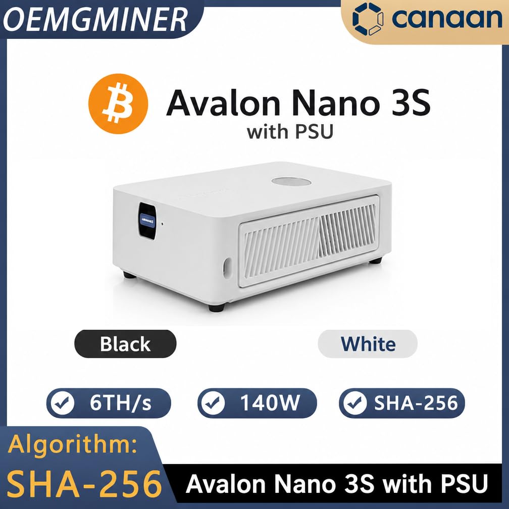 Amazon.co.jp: Canaan Avalon Nano 3S BTCマイナー - 6 TH/s 140W